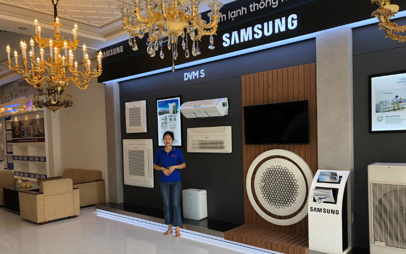 Showroom điều hoà Samsung tại Vĩnh Phát Quy Nhơn