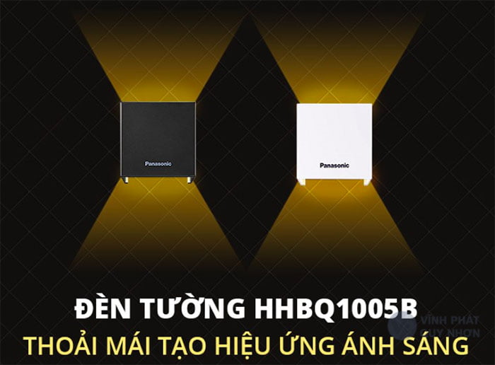 Đèn tường Pansonic trắng (HH-BQ1005W88) và đen (HH-BQ1005B88)